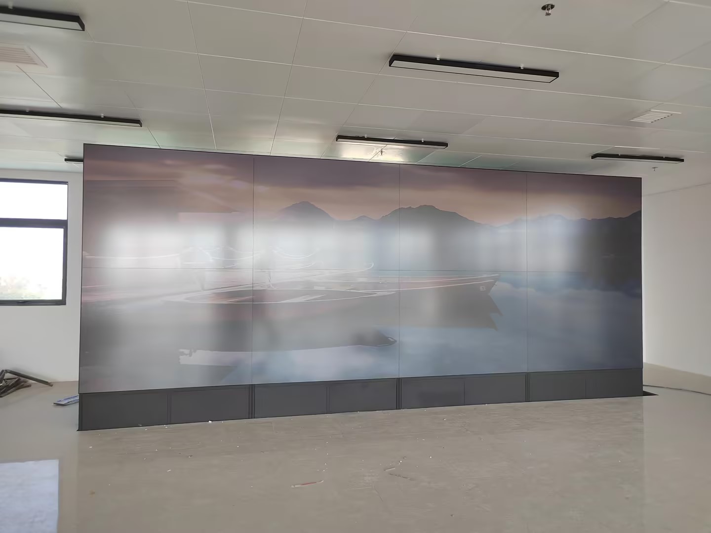 DLP背投拼接顯示單元實拍案例